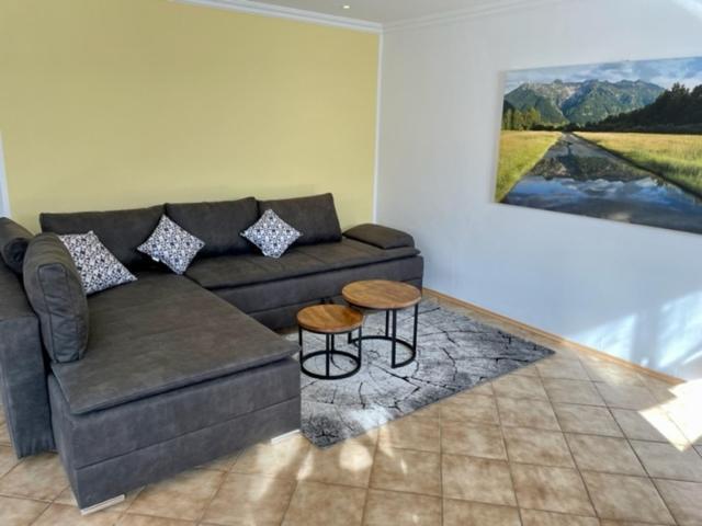 Kleines Haeuschen Mit Bergblick Apartment Eschenlohe Luaran gambar
